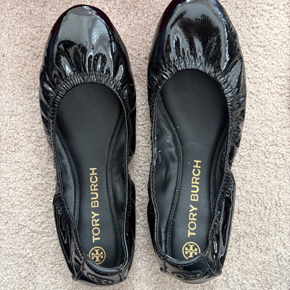 EUC-Tory Burch Travel Eddie Ballet Flats